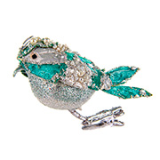 Ялинкова прикраса Пташка декоративна 15х5см Lefard 66-160