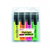 Маркер edding Highlighter набір 4 шт. (Блістер PVC) E-345/4 / SE
