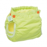 Підгузник трикотажний Еко Пупс Active Premium з вкладишем Abso Maxi Зелений