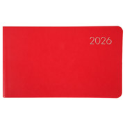 Тижневик датований 10х17 см 128 стор. Glory Leo Planner 252652 червоний