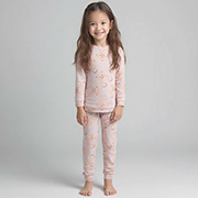 Термо-комплект для дівчинки 0831202мшк Татошка молочний з принтом