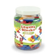 Конструктор "Листочки" - 180 шт (мала банка)