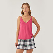 Піжама жіноча Alice майка та шорти Ellen LPM 4072/01/01 рожевий