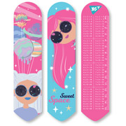 Закладинка для книг 2D Space Girl Yes 707711