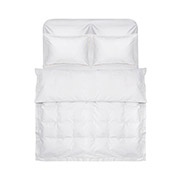 Постільна білизна Queena сатин-premium Lotus Home білий