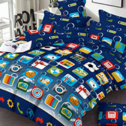 Підліткова постільна білизна Телефон 101172 бязь-люкс Selena