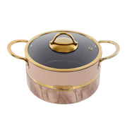 Каструля з кришкою 20 см 2,7 л Selection Plus Biege Brioni 764-053