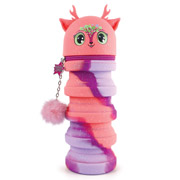 Пенал вертикальний м'який Ілана серії Зіркові друзі Nebulous Stars 11437C персиковий