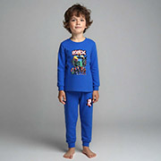 Піжама для хлопчика 0106302рбл інтерлок Татошка синій