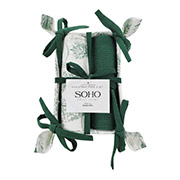 Набір кухонних рушників Christmas tree Soho з хлібницею