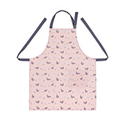 Фартух Прогулянка з курчатами Home Line 183700 рожевий-баклажан