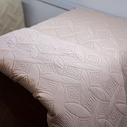 Покривало з наволочками Вінтаж Vintage ТЕП пудра