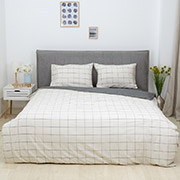 Постільна білизна Wash Printed 01 варена бавовна Вілюта