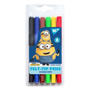 Фломастери 6 кольорів Minions Yes 650529