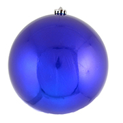 Новогодний Шар синий перламутр