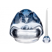 Свічник скляний 7,5 см Lefard 355-268