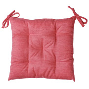 Подушка для стільця Chenilla Прованс рожева