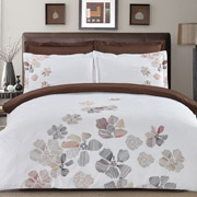 Постільна білизна Home line сатин з вишивкою Квіти