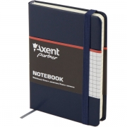 Книга записная Axent Partner 95*140 96л клет синий 8301-02-A