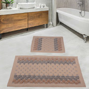 Набір килимків у ванну кімнату Kareli blue Diva