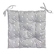 Подушка на стул Super Прованс серая