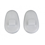 Набор крючков Metaltex 2 шт и клей 404992