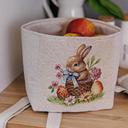 Кошик великодній гобеленовий пасхальний Суцвіття Прованс