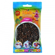 Набір термомозаїки з темно-коричневих намистин 1000 5+ Midi Hama 207-12