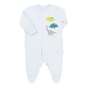 Комбінезон-чоловічок КБ122 інтерлок Bembi A0F-світло-блакитний