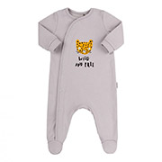 Комбінезон-чоловічок КБ178 інтерлок Bembi X00-сірий