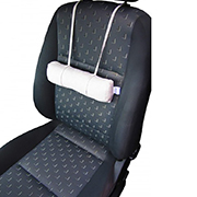 Валик на автомобільні сидіння Lintex сірий