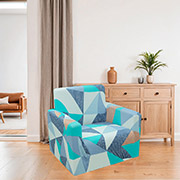 Трикотажный чехол на кресло Love you 032