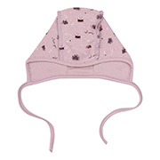 Шапочка-чепчик для дівчинки ШП2 інтерлок Бембі 30F-рожевий-принт