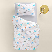 Постільна білизна в дитяче ліжечко Space CS30 ранфорс Cosas