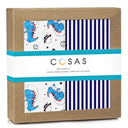 Набір пелюшок Dinosaur бязь Cosas 2 шт