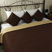 Покривало двостороннє Ромб Chocolate Руно