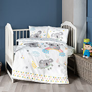 Постільна білизна для дитячого ліжечка Koala сатин First choice
