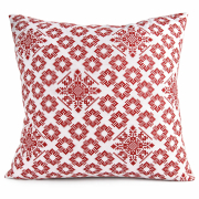 Подушка декоративна Код Незламної Нації SoundSleep червоний з білим