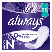 Прокладки гігієнічні щоденні 30 шт. Always Daily Fresh Normal Без запаху Single