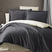 Постільна білизна Горошок міні беж 101182 бязь-люкс Selena