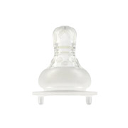 Соска силіконова класична, середній потік 3+ Baby Team AKT-2001