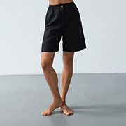 Шорти жіночі лляні 24128 German Volf чорний