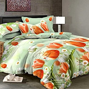 Постільна білизна Весняні квіти 100858 бязь-люкс Selena