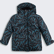Куртка зимова КТ312 Бембі R01-бірюзовий-принт