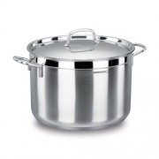 Каструля Korkmaz глибока з кришкою Alfa Extra 26x16 см 8,5 л A1026