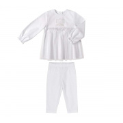 Костюм для хрещення для дівчинки Bembi KS721 білий
