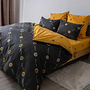 Постільна білизна Grey and Orange Soft Dreams бязь ТЕП