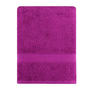 Рушник махровий однотонний Arya Miranda Soft фуксія