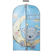 Чохол для одягу на блискавці 60х100 см Мишка Handy Home UC-101 блакитний