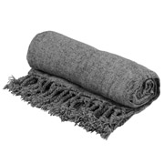 Плед Chenille Ardesto темно-сірий